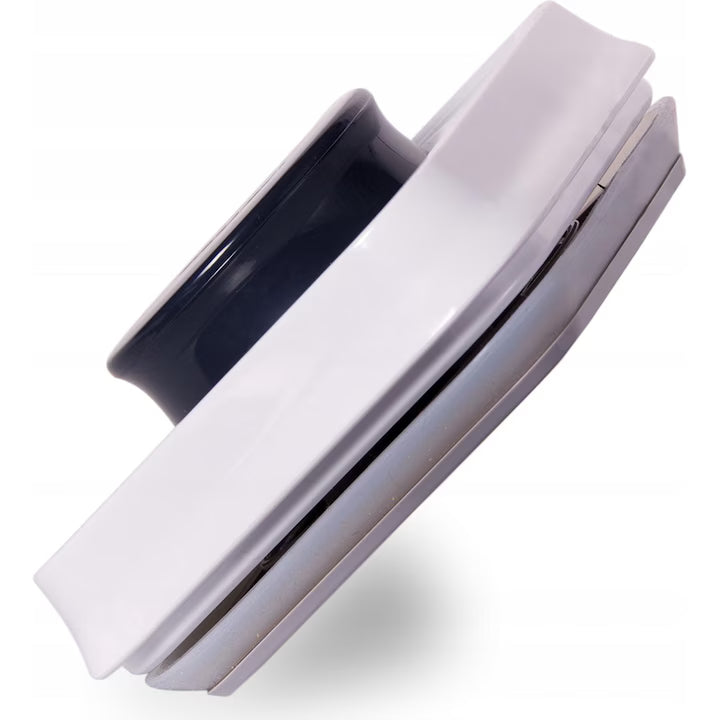 Recipient hermetic pentru alimente CRALEX Nesta, 900 ml, Alb, Cu buton de sigilare, Fara BPA, Rezistent la apa