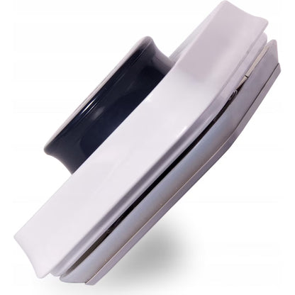 Recipient hermetic pentru alimente CRALEX Nesta, 900 ml, Alb, Cu buton de sigilare, Fara BPA, Rezistent la apa