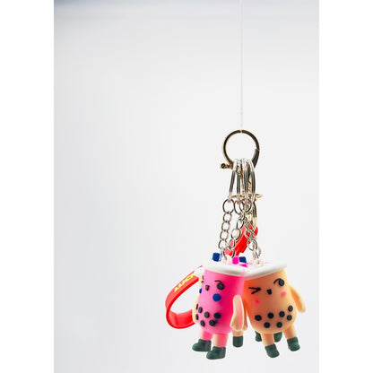 Set 30 Brelocuri Bubble Tea Colorate Cu Perle Tapioca, EFE UNIVERSE, Diverse Modele Amuzante, Cadouri Creative Pentru Colectionari Sau Evenimente