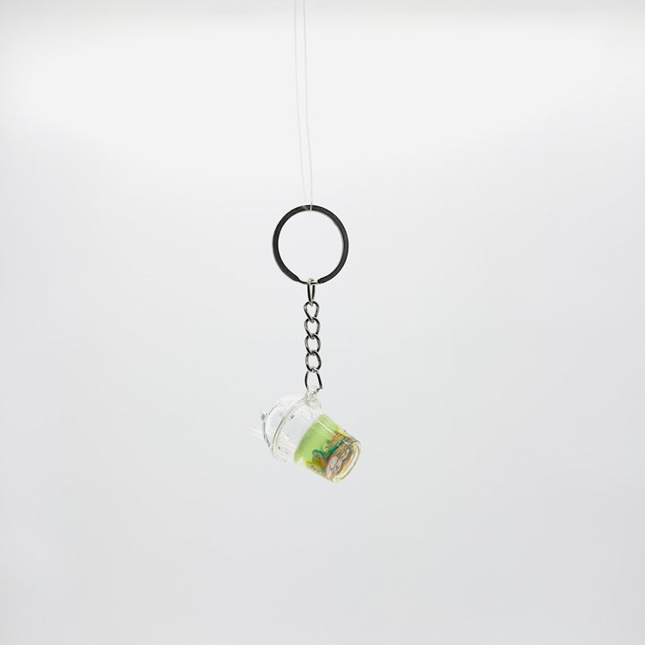 Set 30 Brelocuri Bubble Tea EFE UNIVERSE, 3D, Perle Bobba, Multicolor, 4-6 cm