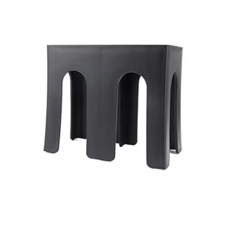 Organizator Negru cu 2 Compartimente pentru Pahare si Capace, Ideal pentru Baruri, Petreceri si Picnicuri