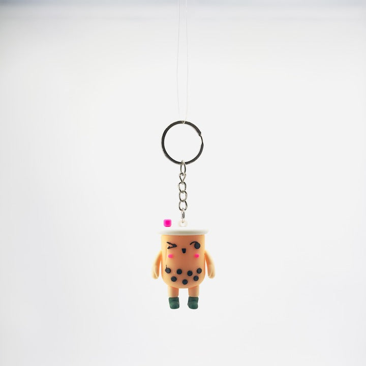 Set 30 Brelocuri Bubble Tea Colorate Cu Perle Tapioca, EFE UNIVERSE, Diverse Modele Amuzante, Cadouri Creative Pentru Colectionari Sau Evenimente