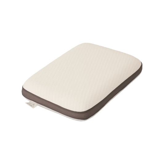 Perna Ortopedica Inalta Nordic Schiller, Spuma Viscoelastica, Husa Detasabila Microfibra, Alb, 60x40x14 cm