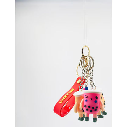 Set 30 Brelocuri Bubble Tea Colorate Cu Perle Tapioca, EFE UNIVERSE, Diverse Modele Amuzante, Cadouri Creative Pentru Colectionari Sau Evenimente